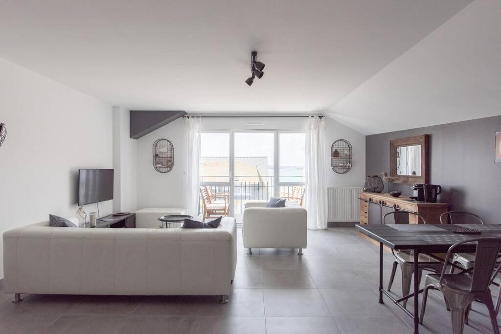 Appartement 4 Etoiles Vue Mer Et Bord De Plage Chez Odette แซ็งต์มาโล ภายนอก รูปภาพ